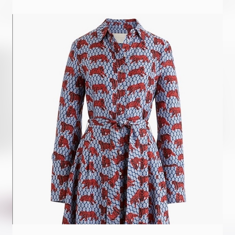 J.CREW Collection Tiger Dress - Picture 6 of 10
